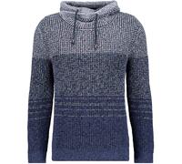 Rundhalspullover RAGMAN, Herren, Gr. 50, blau, melange, 171, 100% Baumwolle, Pullover Rundhalspullover (13231640-M) blau, melange, 171