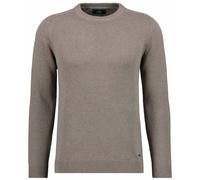 Rundhalspullover RAGMAN, Herren, Gr. 50, braun (camel), Strick, 100% Baumwolle, Rundhals, Pullover Rundhalspullover (30019726-M) camel