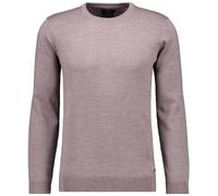 RAGMAN Pullover Herren Regular Fit Rundhals Merinowolle beige, M