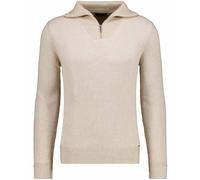 RAGMAN Herren Strickpullover mit Troyer-Kragen, Baumwolle-Kaschmir