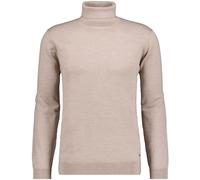 Rundhalspullover RAGMAN, Herren, Gr. 52, beige, Strick, 100% Wolle, ohne Ausschnitt, Pullover Rundhalspullover (93541207-L) beige