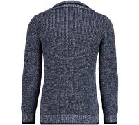 Rundhalspullover RAGMAN, Herren, Gr. 52, blau, melange, 171, 100% Baumwolle, Pullover Rundhalspullover (98885754-L) blau, melange, 171