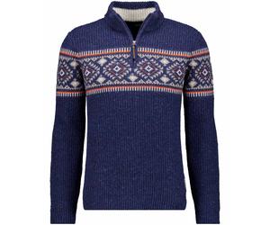 Rundhalspullover RAGMAN, Herren, Gr. 52, dunkelblau, 711, 80% Wool 20% Nylon, Pullover Rundhalspullover (22889146-L) dunkelblau, 711