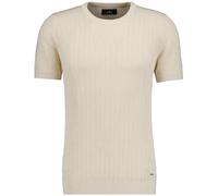 Rundhalspullover RAGMAN, Herren, Gr. 52, ecru, 004, Strick, 100% Baumwolle, Rundhals, Pullover Rundhalspullover (57856805-L) ecru, 004