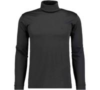 RAGMAN Regular Fit Rollkragenshirt schwarz, Einfarbig