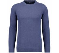 RAGMAN Regular Fit Strickpullover Rundhalsblau, Gestreift
