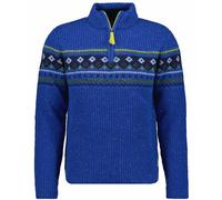 Rundhalspullover RAGMAN, Herren, Gr. 54, blau (mitternachtsblau, 077), 80% Wolle 20% Nylon, ohne Ausschnitt, Pullover Rundhalspullover (48653844-XL) mitternachtsblau, 077