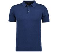 RAGMAN Regular Fit Strickpolo nachtblau, Einfarbig