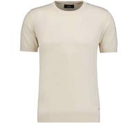 RAGMAN Regular Fit Halbarmpullover ecru, Einfarbig