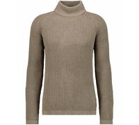 RAGMAN Regular Fit Strickpullover StehkragenLeinen, Einfarbig