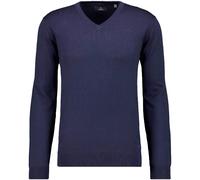 Rundhalspullover RAGMAN, Herren, Gr. 56, blau (marineblau), Strick, 100% Wolle, Pullover Rundhalspullover (50161045-XXL) marineblau