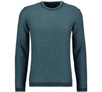 Rundhalspullover RAGMAN, Herren, Gr. 56, grün (dunkelgrün, 357), 95% Baumwolle 5% Cashmere, ohne Ausschnitt, Pullover Rundhalspullover (90269865-XXL) dunkelgrün, 357