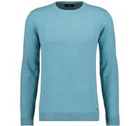 Rundhalspullover RAGMAN, Herren, Gr. 58, grün (minze, 320), Strick, 95% Baumwolle 5% Kaschmir, Rundhals, Pullover Rundhalspullover (45335033-XXXL) minze, 320