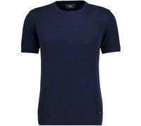 Rundhalspullover RAGMAN, Herren, Gr. 58, marineblau, Strick, 100% Baumwolle, ohne Ausschnitt, Pullover Rundhalspullover (79130103-XXXL) marineblau