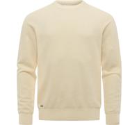 Rundhalspullover RAGWEAR "Orien", Herren, Gr. XL (54), ecru, Material: 97% Baumwolle, 3% Nylon, gerade hüftlang, Rundhals, Ärmel ohne Ärmelschlitz Bündchen, Pullover Rundhalspullover, Strickpullover m