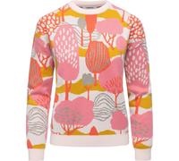Ragwear Damen Pullover Oberteil Longsleeve in modischem Print Treenara Ivory Gr. S