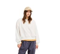 Rundhalspullover ROXY "Chill Story", Damen, Gr. XL, coconut milk, Obermaterial: 65% Microfaser, 35% Walkfrottier;, Pullover Rundhalspullover (20061537-XL) coconut milk