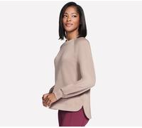 Skechers Skechluxe Elevate Crewneck LT152-TPBR, Women Sweatshirts, Beige, L EU