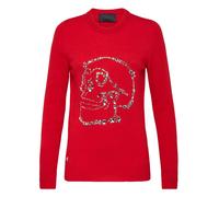 Rundhalspullover Skull L