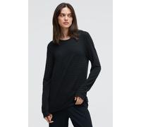 Rundhalspullover SOCCX, Damen, Gr. 3XL, blau, Material: 53% Viskose, 43% Polyester, 4% Elasthan, unifarben, regular fit normal, Rundhals, eingesetzt Bündchen, Pullover Rundhalspullover (82707550-XXXL)