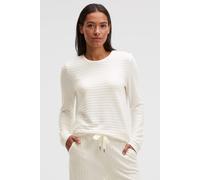 Rundhalspullover SOCCX, Damen, Gr. L, weiß, Strick, Material: 53% Viskose, 43% Polyester, 4% Elasthan, unifarben, regular fit normal, Rundhals, eingesetzt Bündchen, Pullover Rundhalspullover (84781231