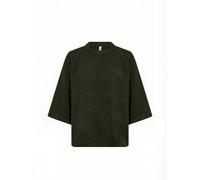 Rundhalspullover SOYACONCEPT "Soya Concept Sweater SC-ORLEAN", Damen, Gr. S, grün (97974 forest night melange), Obermaterial: 74% Polyacryl, 24% Polyester - PES, 2% Elasthan, Pullover Rundhalspullover