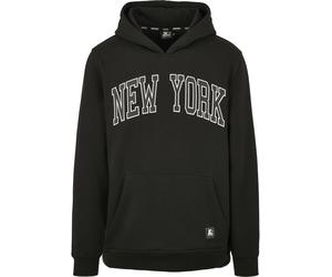 Rundhalspullover STARTER BLACK LABEL "Starter Black Label Herren Starter New York Hoody", Herren, Gr. XS, schwarz, 80% Baumwolle, 20% Polyester, unifarben, Rundhals, Pullover Rundhalspullover (4209680