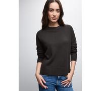 Street One Damen 3015507 Rundhals Pullover, Darkest Brown, 36