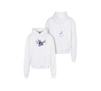 Rundhalspullover "Upscale by Mister Tee Herren Vive La Liberte Oversize Hoody", Herren, Gr. L, weiß, 100% Baumwolle, UPSCALE BY MISTER TEE, mehrfarbig, ohne Ausschnitt, Pullover Rundhalspullover (9608