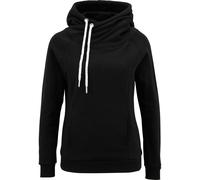 Urban Classics - Raglan High Neck Black - Hoodies Schwarz Small