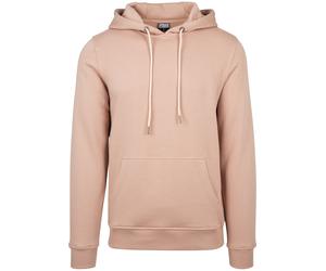 Rundhalspullover URBAN CLASSICS "Urban Classics Herren Basic Sweat Hoody", Herren, Gr. M, amber, 63% Baumwolle, 37% Polyester, unifarben, normal, ohne Ausschnitt, Pullover Rundhalspullover (68053041-M