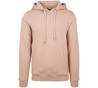 Rundhalspullover URBAN CLASSICS "Urban Classics Herren Basic Sweat Hoody", Herren, Gr. M, beige (amber), 63% Baumwolle, 37% Polyester, unifarben, Rundhals, Pullover Rundhalspullover (68053041-M) amber