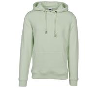 Rundhalspullover URBAN CLASSICS "Urban Classics Herren Basic Sweat Hoody", Herren, Gr. XXL, lightmint, 63% Baumwolle, 37% Polyester, unifarben, normal, ohne Ausschnitt, Pullover Rundhalspullover (4057