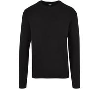 Rundhalspullover URBAN CLASSICS "Urban Classics Herren Heavy Oversized Sweater" Gr. XL, schwarz Herren Pullover (50678619-XL) schwarz