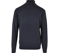 Urban Classics Herren TB6360-Knitted Turtleneck Sweater Sweatshirt, Navy, M
