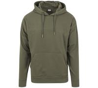 Rundhalspullover URBAN CLASSICS "Urban Classics Herren Oversized Sweat Hoody", Herren, Gr. M, olive, 50% Baumwolle, 50% Polyester, unifarben, oversize, ohne Ausschnitt, Pullover Rundhalspullover (5598