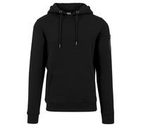 Rundhalspullover URBAN CLASSICS "Urban Classics Herren Sweat Bomber Hoody", Herren, Gr. S, schwarz, 65% Baumwolle, 35% Polyester, unifarben, normal, ohne Ausschnitt, Pullover Rundhalspullover (4266940