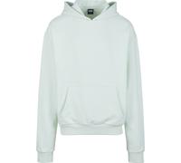 Rundhalspullover URBAN CLASSICS "Urban Classics Herren Ultra Heavy Hoody", Herren, Gr. M, weiß (lightmint), 100% Baumwolle, unifarben, oversize, ohne Ausschnitt, Pullover Rundhalspullover (20953136-M)