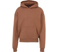 Rundhalspullover URBAN CLASSICS "Urban Classics Herren Ultra Heavy Hoody", Herren, Gr. XS, bark, 100% Baumwolle, unifarben, oversize, ohne Ausschnitt, Pullover Rundhalspullover (78800263-XS) bark