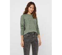Vero Moda Rundhalspullover »VMDOFFY« in melierter Optik, laurel wreath melange