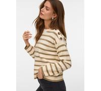 Vero Moda VMSABA LS O-NECK BUTTON PULLOVER GA, S