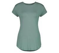 Rundhalsshirt ALIFE & KICKIN "Damen AriAK", Damen, Gr. M, blau (alpine frost), 95% Viskose, 5% Elasthan, Shirts Rundhalsshirt (98042530-M)