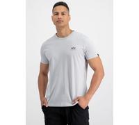 Alpha Industries Basic Small Logo Kurzarm-t-shirt M Pastel Grey