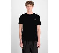 Alpha Industries Herren Camo Logo Puff Print BP T, Black, S