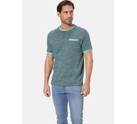 Rundhalsshirt BABISTA "T-Shirt ORIELLO", Herren, Gr. L, blau (dunkelblau gestreift), Obermaterial: 100% Baumwolle CO., Shirts Rundhalsshirt (79363145-L) dunkelblau gestreift