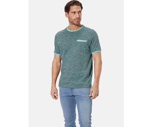 Rundhalsshirt BABISTA "T-Shirt ORIELLO", Herren, Gr. L, blau (dunkelblau gestreift), Obermaterial: 100% Baumwolle CO., Shirts Rundhalsshirt (79363145-L) dunkelblau gestreift