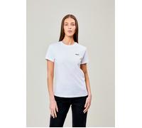 Rundhalsshirt BENCH. "ALCYONE", Damen, Gr. 42, weiß, Jersey, Obermaterial: 100% Baumwolle, unifarben, Rundhals, Shirts Rundhalsshirt (36986637-42) weiß