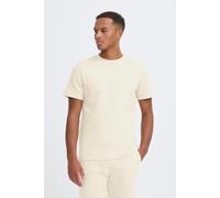 Rundhalsshirt BLEND "BHMFort", Jungen, Gr. XL, oyster gray, Sweatware, 100% Baumwolle, Strukturmuster, normal normal, Rundhals, normaler Saum, Shirts Rundhalsshirt, Basic T-Shirt mit Rundhalsausschnit