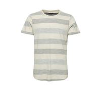 Rundhalsshirt BLEND "Rundhalsshirt BHEfkin", Jungen, Gr. L, grau (steeple grau), Obermaterial: 70% Baumwolle CO. 30% Polyester PES., Shirts Rundhalsshirt (71682863-L) steeple grau