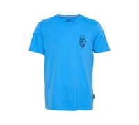 Rundhalsshirt BLEND "Rundhalsshirt BHJackson", Damen, Gr. XXL, blau (regatta), Obermaterial: 100% Baumwolle CO., Shirts Rundhalsshirt (23283702-XXL) regatta